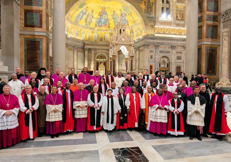 Bishop Peter Commissioned By Pope And Archbishop - Catholic Diocese Of ...